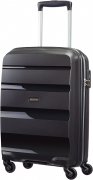 AMERICAN TOURISTER Cestovn kufr vel. S - kabinov zavazadlo TSA zmek BON AIR Spinner S Black 59422-1041