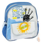 COOL dětský batoh do školky 80571 modrý-ruka