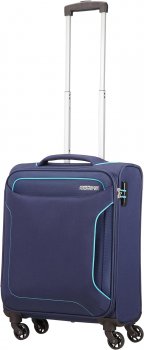 AMERICAN TOURISTER Mal ern cestovn kufr - kabinov zavazadlo HOLIDAY HEAT SPINNER 55/20 NAVY 106794-1596