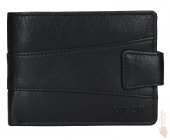 Lagen Pánská kožená peněženka černá V-98