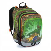 Bagmaster Školní batoh pro prvňáčky ALFA 21 C GREEN/BLACK