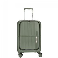ENRICO BENETTI Kabinov� kufr s vykl�p�c� kapsou Tokyo 55 x 35 x 20 cm - 35 L zelen� 21003-55-029