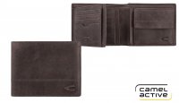 Camel Active Kožená pánská peněženka hnědá RFID safe  279-703-29
