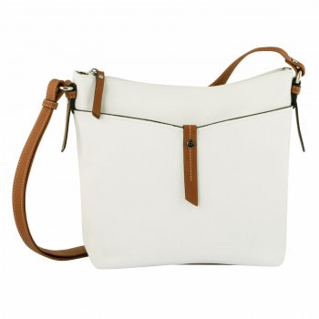 TOM TAILOR Kabelka Novara Cross bag M 27044-12 bílá