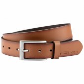 Camel Active Pánský kožený pásek světle hnědý 355-115-22