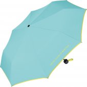 Benetton Dámský a dívčí skládací deštník Super Mini Blue Curacao 56253 tyrkysový