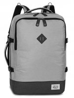 BestWay - Fabrizio CABIN PRO RETRO Palubn� zavazadlo - batoh do letadla 40 L 40223-6100 sv�tle �ed�