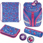 herlitz Dívčí školní set SoftLight Plus, Motýl 50032631