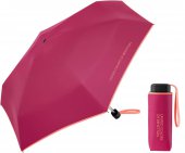 Benetton Dámský kládací deštník Ultra Mini flat bright rose 56463 růžový