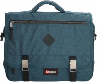 ENRICO BENETTI Pnsk pracovn aktovka na 17" notebook 54562 jeans modr