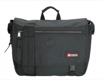 ENRICO BENETTI Pnsk pracovn aktovka na 15" notebook 54574 ern