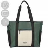 ENRICO BENETTI Shopper ta�ka Enrico Benetti Bergen 56008-670 b�ovo-zelen�