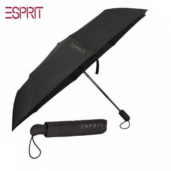 Esprit Pánský deštník Esprit Gents Easymatic black 58351 černý
