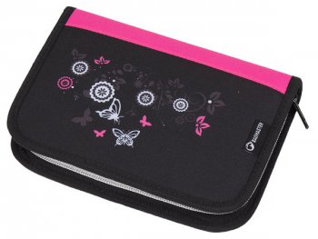 Bagmaster Školní penál CASE GALAXY 7 A pink-black