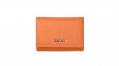 SEGALI Dámská kožená malá peněženka SG 7106 B oranžová