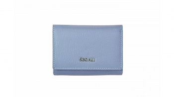 SEGALI Dámská kožená malá peněženka SEGALI 7106 B lavender