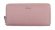 SEGALI Dámská kožená peněženka na zip 7395 růžová