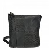 ENRICO BENETTI Propl�tan� ko�en� crossbody kabelka Enrico Benetti Sicily 89031-001 �ern�