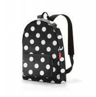 Reisenthel Dmsk skldac batoh mini maxi rucksack dots white AP7073