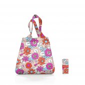Reisenthel Skládací nákupní taška Mini Maxi Shopper florist peach AT3078