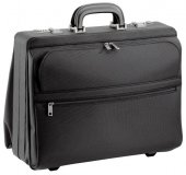 d & n Pracovní kufr přihrádkový textilní 2649-01 černý