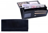 Lagen Dámská kožená peněženka V-102 černá