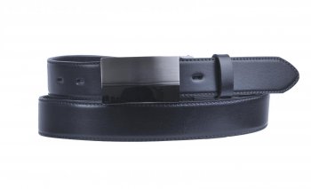Penny Belts Pánský kožený pásek černý 35-020-1PS-60