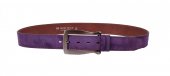 Penny Belts Koen opasek z brouen usn 10153 V fialov