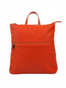 Estelle Kožený dámský batoh 1444 oranžový