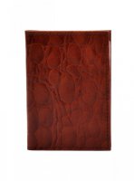 3KBH Dokladovka - ko�en� pouzdro na doklady 0139 hn�d� kroko