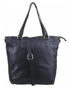 LederArt Velk koen shopper kabelka LA-124 ern