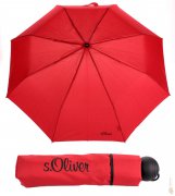 S´oliver Deštník skládací s.Oliver Fruit-Cocktail 70801SO100 tm. červený
