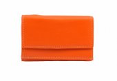 Arwel Dámská malá kožená peněženka 511-4392A oranžová