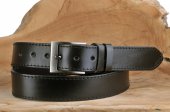 Penny Belts Pánský kožený opasek 22-1-60 černý