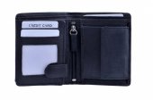 Neus Pánská kožená peněženka malá TK-002 černá