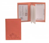 HJP Dámské pouzdro na karty a doklady 7117 oranžové