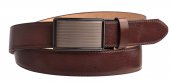 Penny Belts Pánský kožený opasek s automatickou přezkou 35-020-A2-40 hnědý