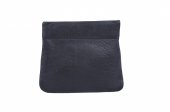 Arwel Malá kožená peněženka na drobné ( pick- pack ) 519-7708 černá