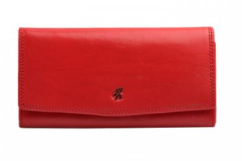 Cosset Dámská kožená červená peněženka 4466 KOMODO RED