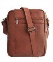LederArt P�nsk� ko�en� ta�ti�ka p�es rameno LA-504 hn�d� cognac