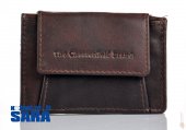 The Chesterfield Brand Malá Kožená pánská peněženka CF-002 tmavě hnědá