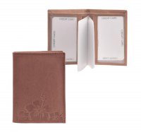 HJP D�msk� pouzdro na karty a doklady 7117 p��rodn� hn�d�