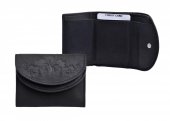 HJP Dámská malá černá peněženka 7116-B BLACK