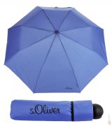 s.Oliver Skládací deštník s.Oliver fruit cocktail uni PURE BLUE 70801SO331 modrý