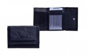 HJP Dámská malá černá peněženka 7116-A BLACK