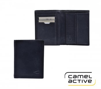 Camel Active Pánská kožená peněženka RFID SAFE černá 269-706-60