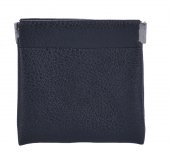 HELLIX koženková klapačka na mince ( pick- pack ) 830361 černá