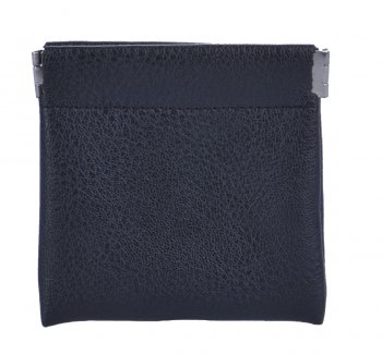 HELLIX koženková klapačka na mince ( pick- pack ) 830361 černá