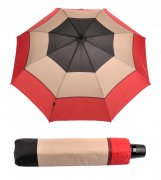 KNIRPS Plně automatický skládací deštník  T2 Duomatic Bright Red 898786394