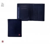 New Bags Pánská peněženka kožená černá s RFID DATA SAFE ochranou LBC-110